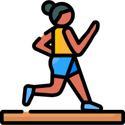 Race walking icon