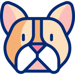 French bulldog icon