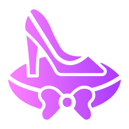 zapatos de cristal icono