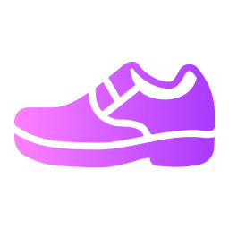 Leather shoes icon