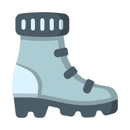 Boot shoes icon