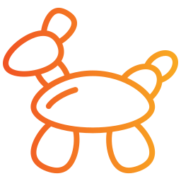 Balloon dog icon