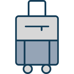 sac à bagages Icône