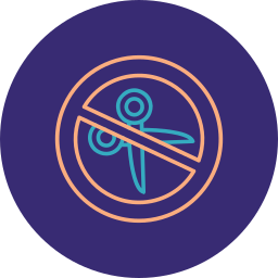 No scissors icon