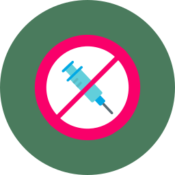 No syringe icon