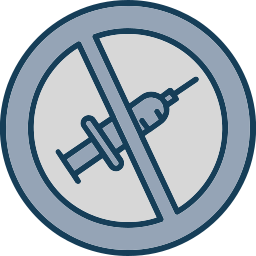 No syringe icon