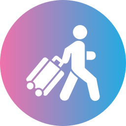 Travelling icon