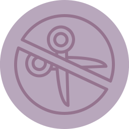 No scissors icon