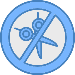 No scissors icon