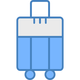 sac à bagages Icône