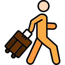 Travelling icon