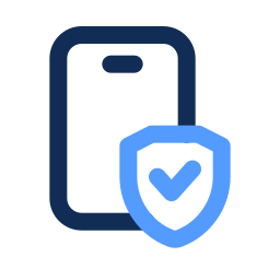 Secure mobile payment icon