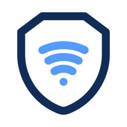 wi-fi sécurisé Icône