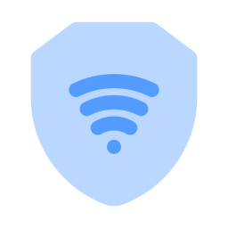 wifi seguro icono