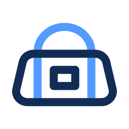 Sport bag icon