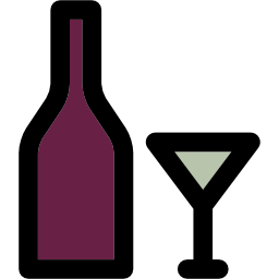 du vin Icône