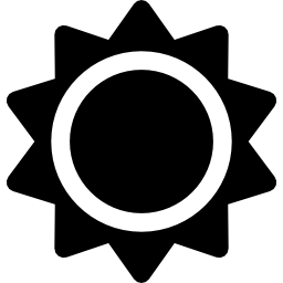 Sun icon