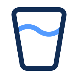 water glas icoon
