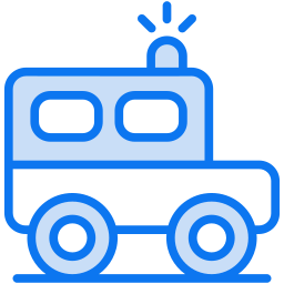 Prison bus icon