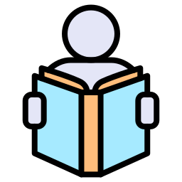 lecture de livres Icône