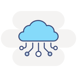 hosting sul cloud icona