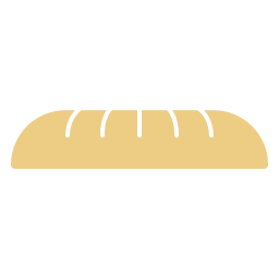 Bread loaf icon