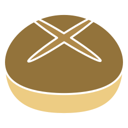 Puff pastry icon