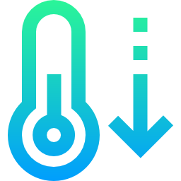 niedrige temperatur icon