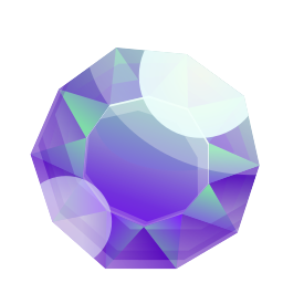 cristal Icône