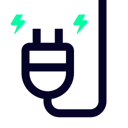 energia elettrica icona