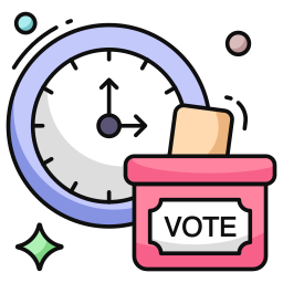 Время голосования иконка