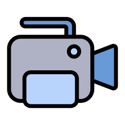 grabadora de vídeo icono