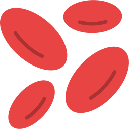 Red blood cells icon