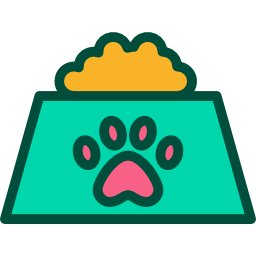 Миска для домашних животных иконка