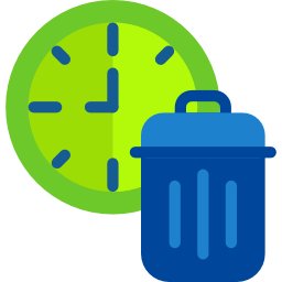 Waste of time icon