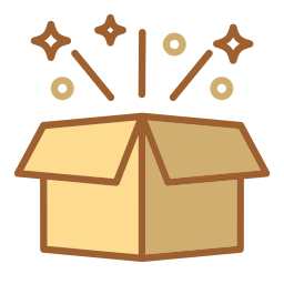 Surprise box icon