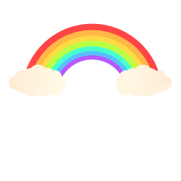 regenboog icoon