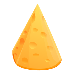 fromage Icône