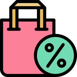 Shopping bag icon