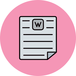 word-dokument icon