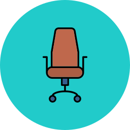 Office chair icon