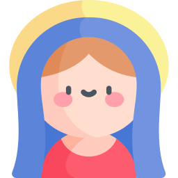 Virgin mary icon