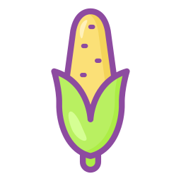 prażona kukurydza ikona