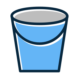 Water bucket icon