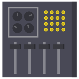 Music mixer icon