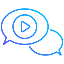 Video chat icon