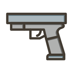 pistola icono