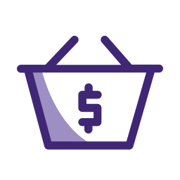 carrello e-commerce icona
