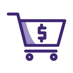 Cart discount icon