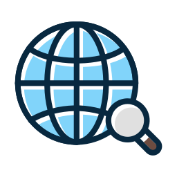 Web search engine icon